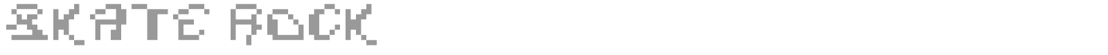 Skate Rock font preview